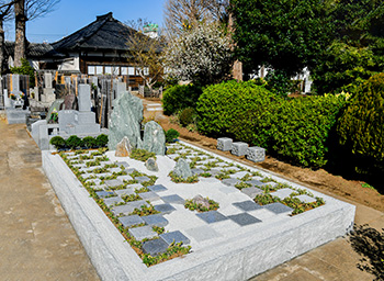 樹木葬 世田谷浄光寺 和の庭園墓